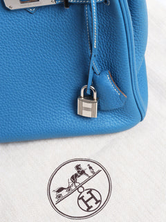 Blue 2011 Birkin 30 bag Top Handle Bags Hermes 