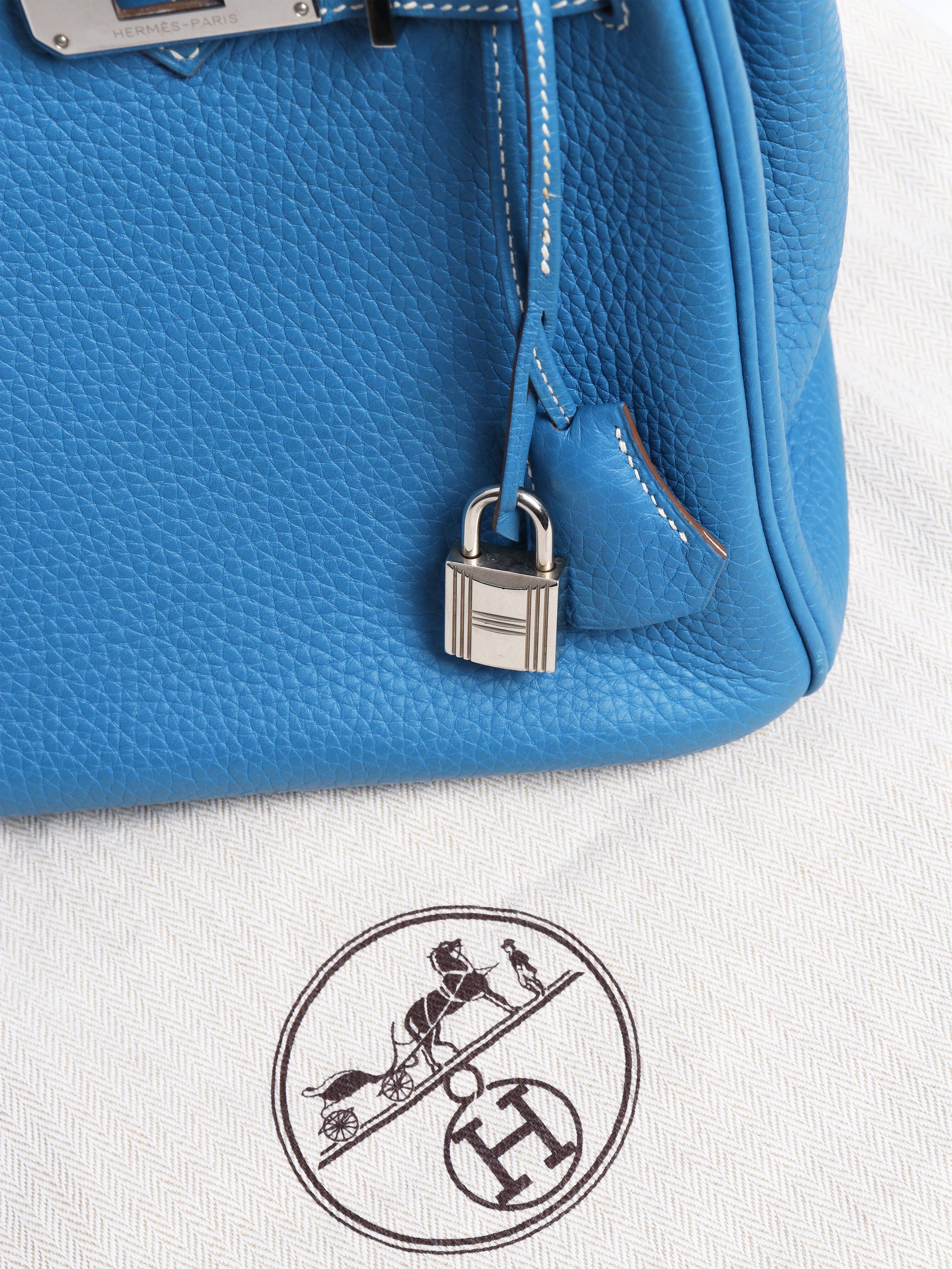 Blue 2011 Birkin 30 bag Top Handle Bags Hermes 