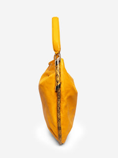 Yellow leather hobo shoulder bag with wallet Shoulder bags Jimmy Choo 