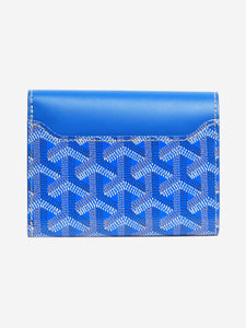 Goyard Blue Saint Gabriel wallet