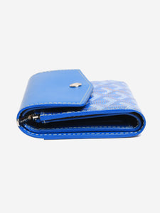 Goyard Blue Saint Gabriel wallet