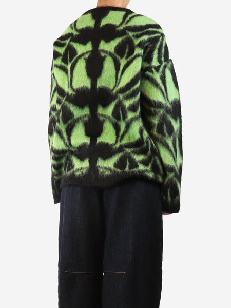 Green Camden mohair jumper - size L alternate image