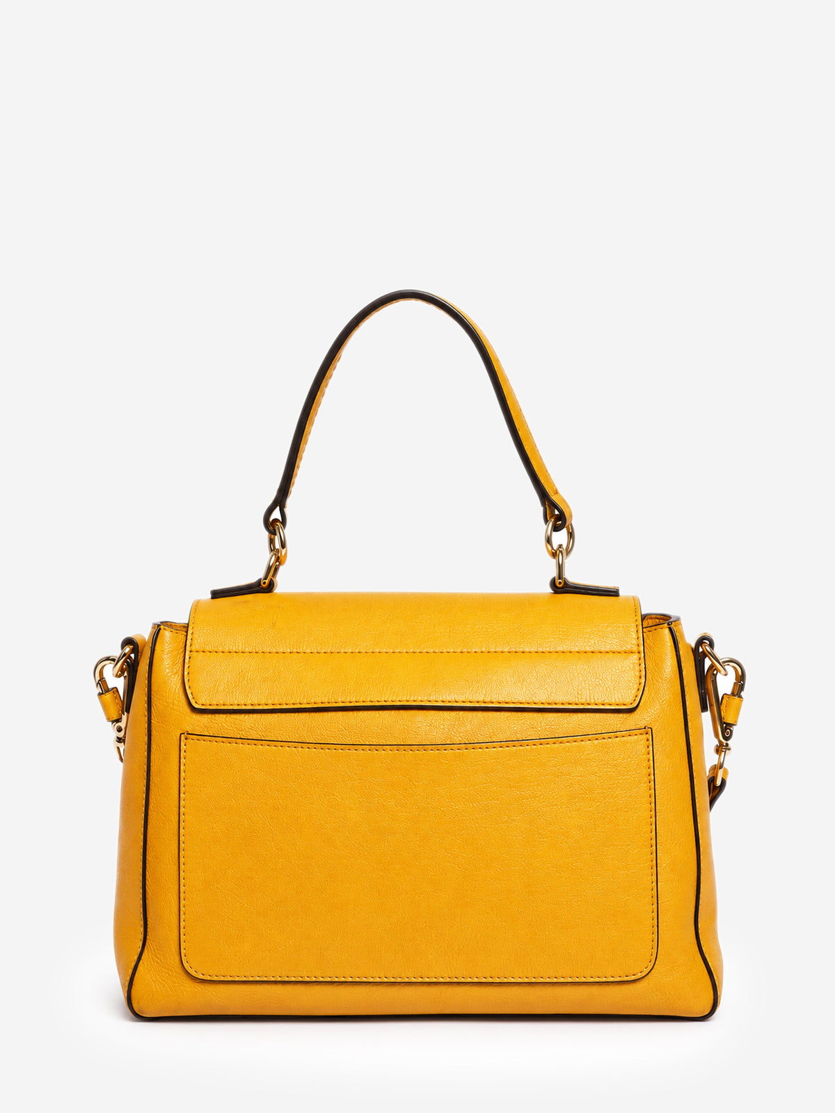 Yellow leather and suede Faye Day bag Shoulder bags Chloe 