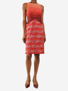 Red sleeveless lurex dress - size S Dresses Missoni 