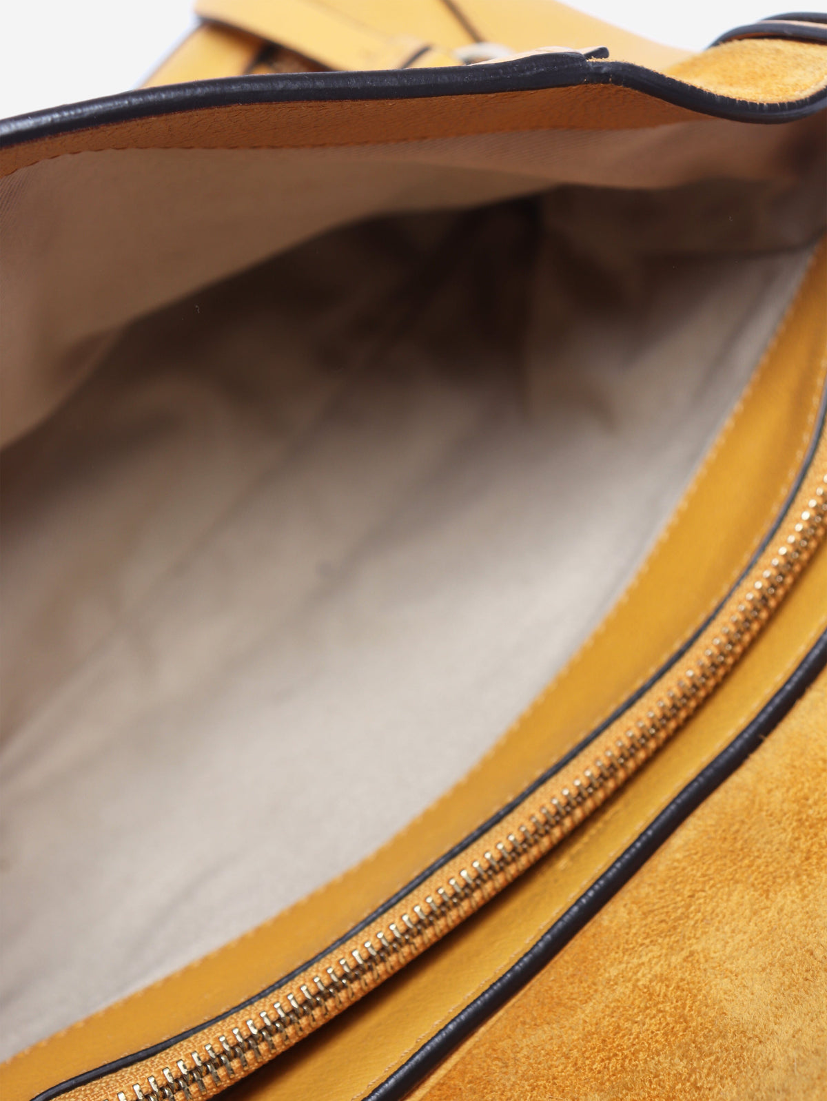 Yellow leather and suede Faye Day bag Shoulder bags Chloe 