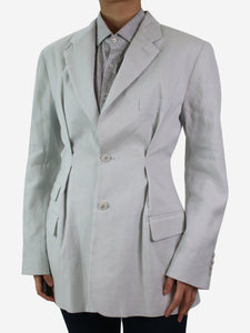 Jacquemus Blue pocket detail fitted blazer - size UK 8