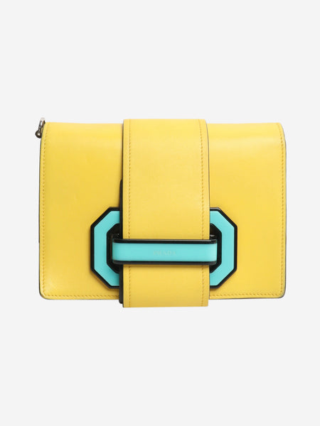 Yellow City plex ribbon crossbody bag product image