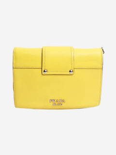 Yellow City plex ribbon crossbody bag Shoulder bags Prada 