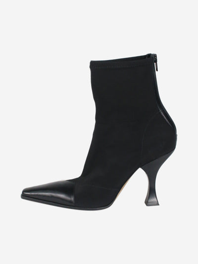 Black nylon ankle booties - size EU 38 Boots Celine 