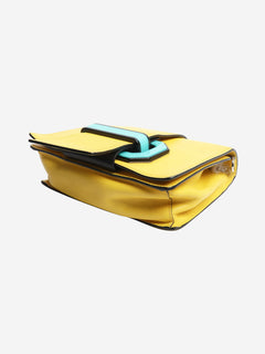 Yellow City plex ribbon crossbody bag Shoulder bags Prada 