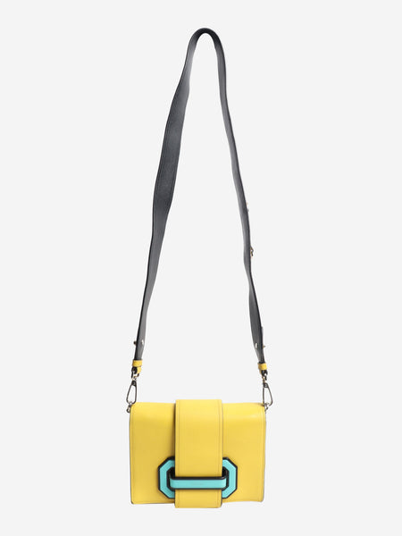 Yellow City plex ribbon crossbody bag alternate image