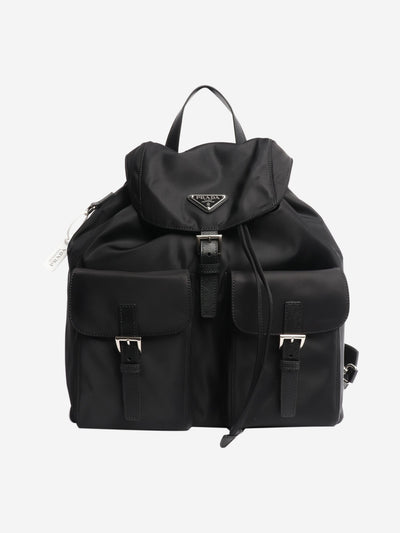 Black Re-Nylon backpack Backpacks Prada 