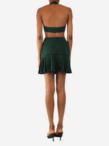 Green backless mini dress - size UK 6 Dresses Lacoste 