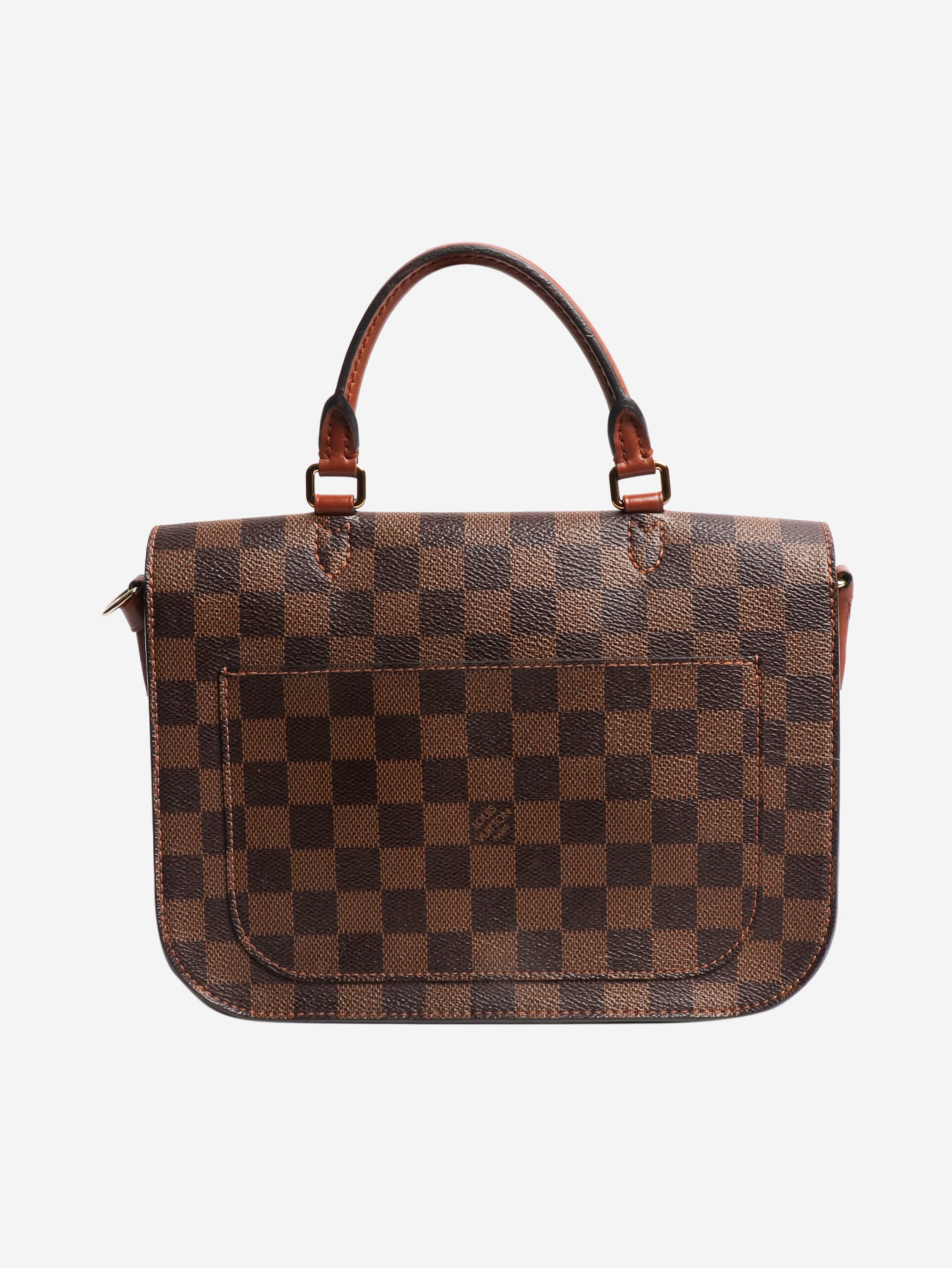 Brown 2019 Damier Ebene Beaumarchais satchel bag Shoulder bags Louis Vuitton 