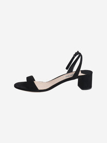 Black suede sandal heels - size EU 41 Heels Miu Miu 