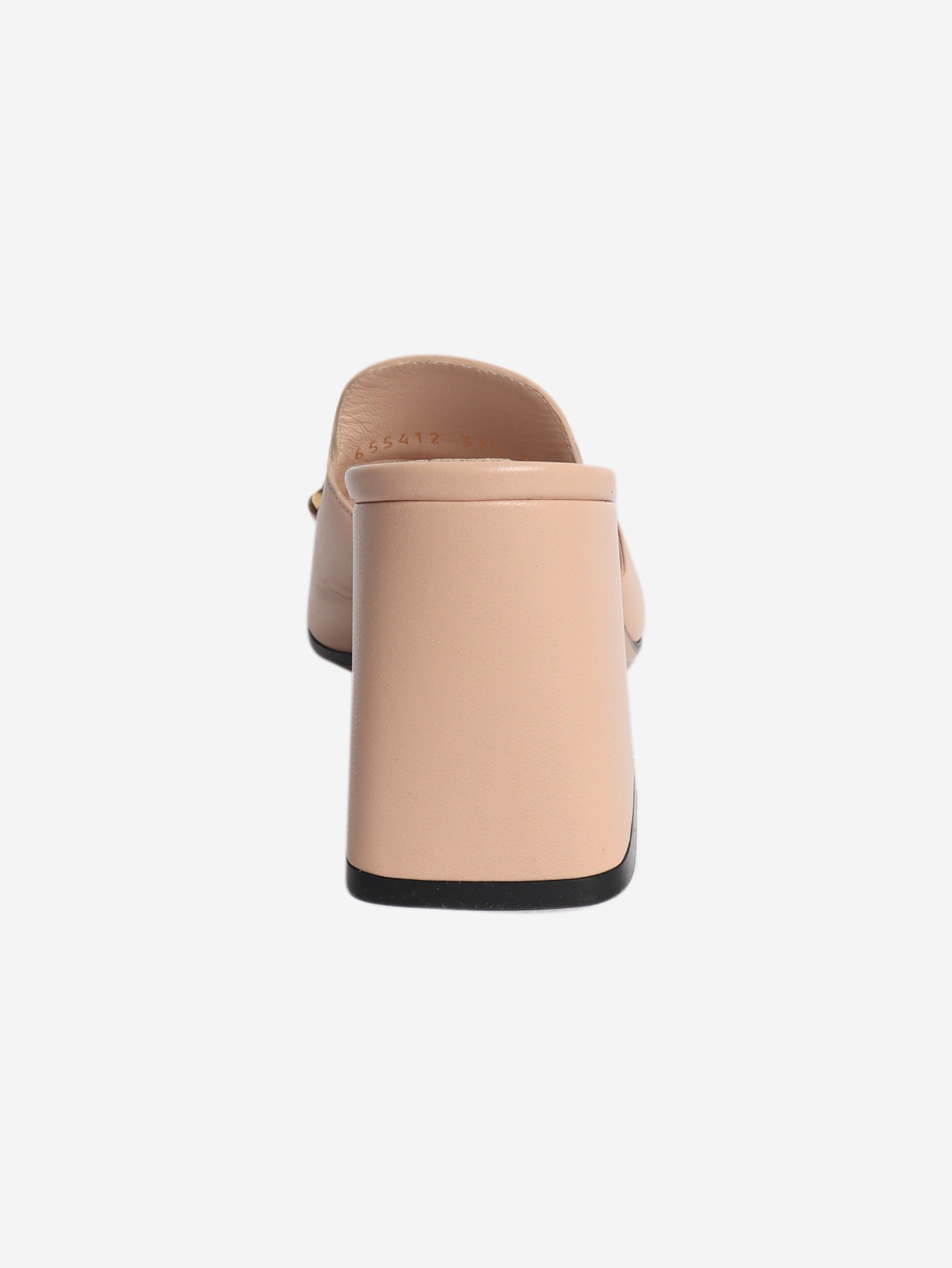 Pink horsebit mules - size EU 37.5 (UK 4.5)