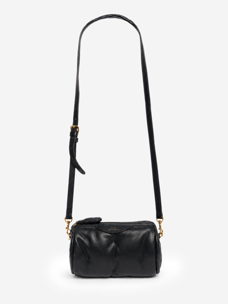 Black padded leather Chubby Barrel crossbody bag Cross-body Bags Anya Hindmarch 