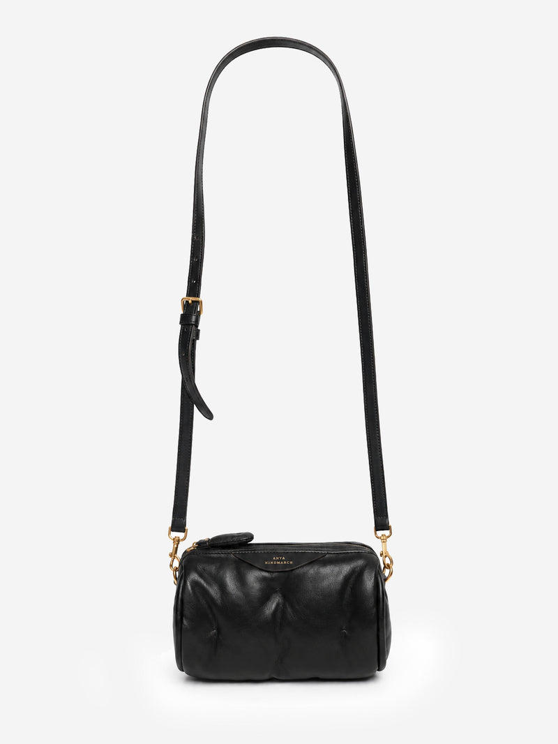 Black padded leather Chubby Barrel crossbody bag Cross-body Bags Anya Hindmarch 