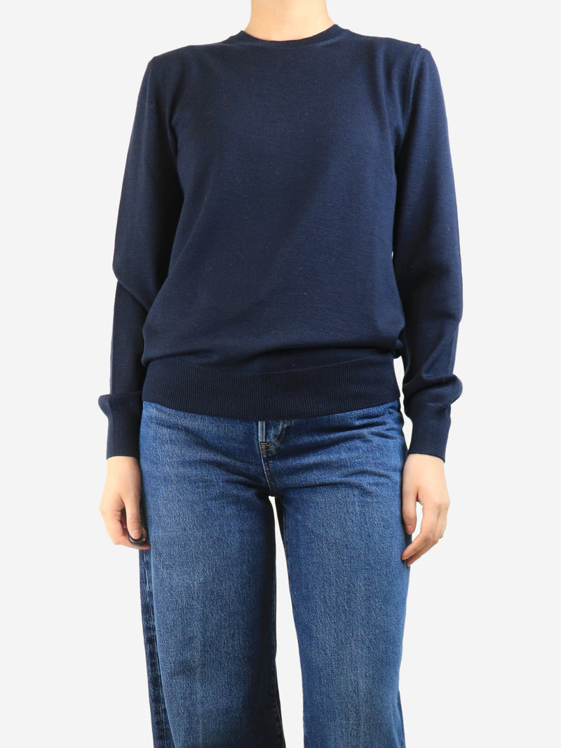 Navy wool sweater - size M Knitwear Alexander McQueen 