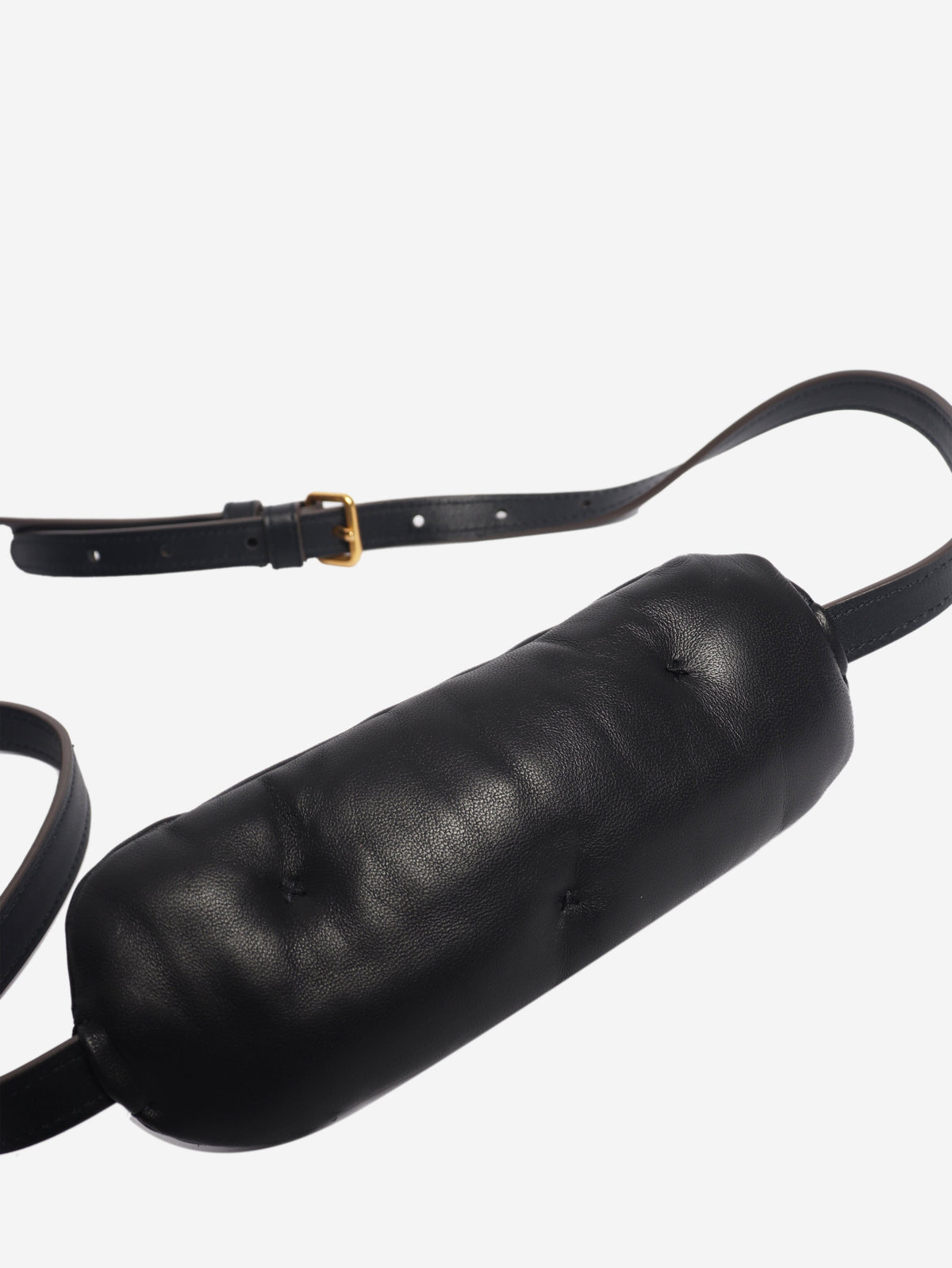 Black padded leather Chubby Barrel crossbody bag Cross-body Bags Anya Hindmarch 