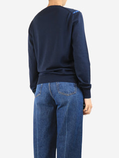 Navy wool sweater - size M Knitwear Alexander McQueen 