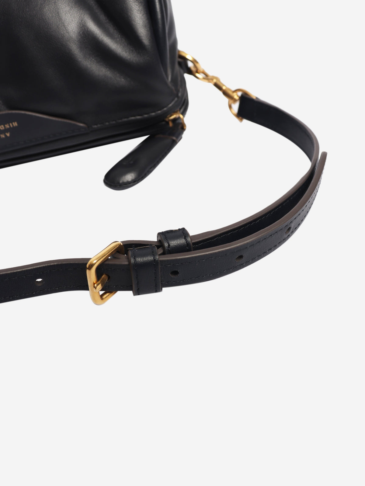 Black padded leather Chubby Barrel crossbody bag Cross-body Bags Anya Hindmarch 