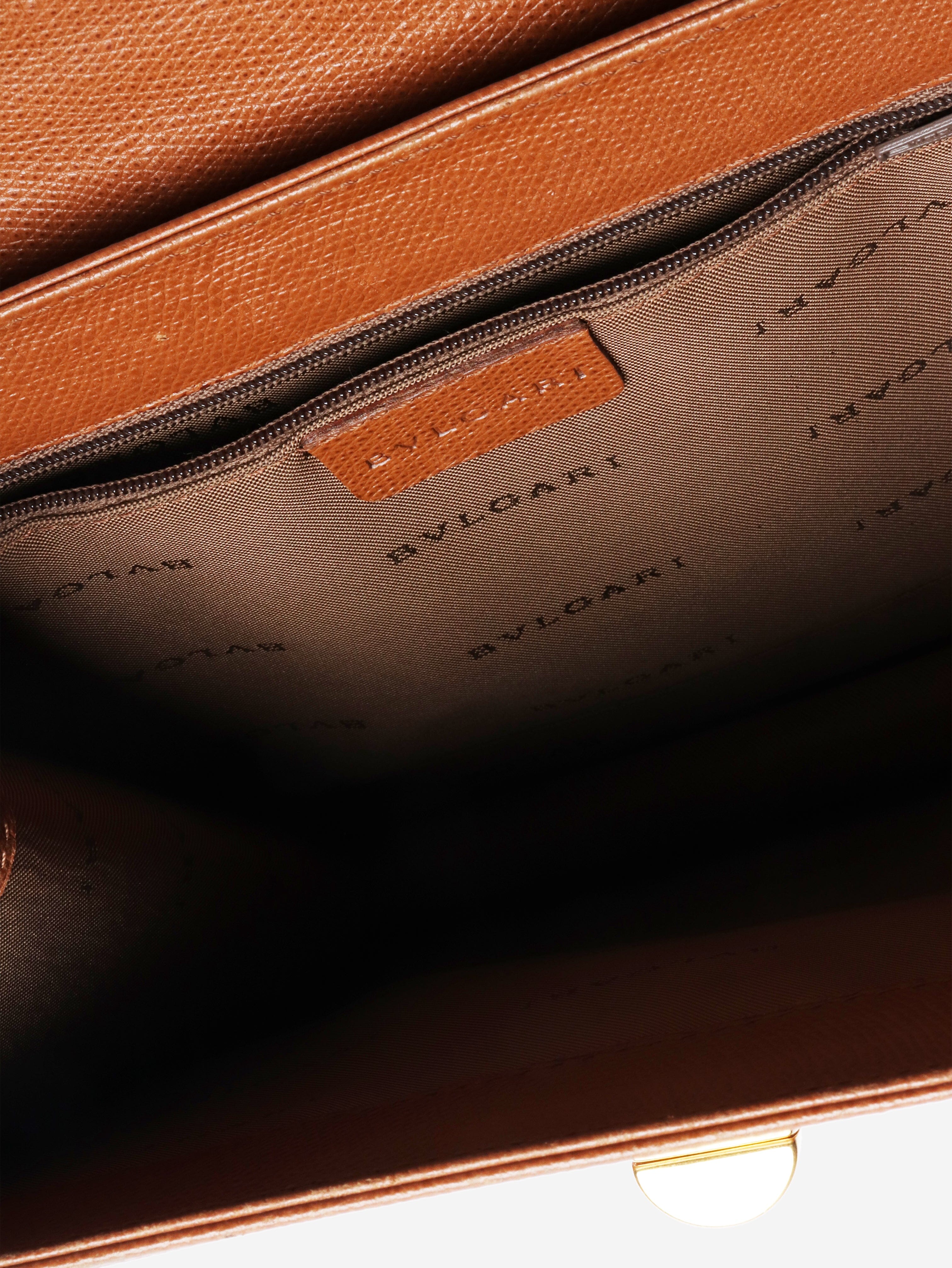 Brown vintage shoulder bag Shoulder bags Bvlgari 