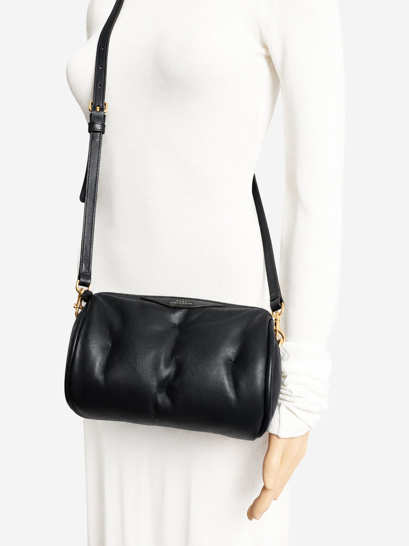 Black padded leather Chubby Barrel crossbody bag Cross-body Bags Anya Hindmarch 