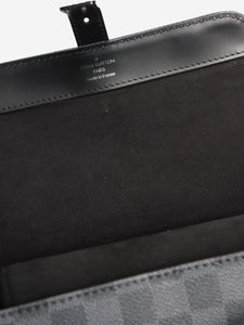 Louis Vuitton Black 2013 Damier Graphite 3 Watch Case