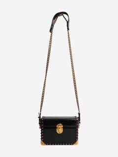Black treasure trunk box Shoulder bags Prada 