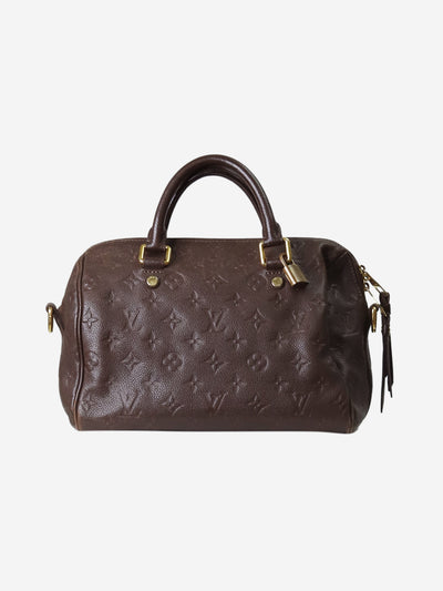 Brown 2012 Monogram Empreinte Speedy Bandoulière 25 bag Shoulder bags Louis Vuitton 