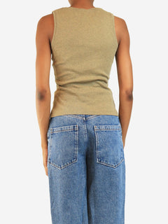 Olive tank top - size S Tops Loewe 