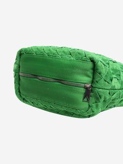 Green woven shoulder bag Shoulder bags Bottega Veneta 