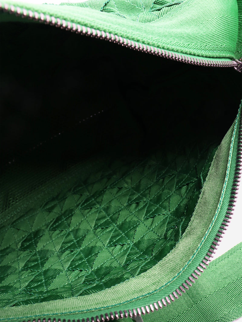 Green woven shoulder bag Shoulder bags Bottega Veneta 