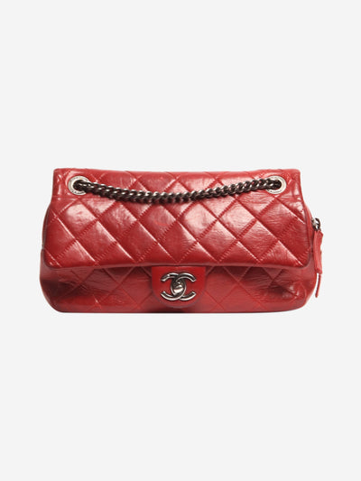 2014 red leather flap bag Shoulder bags Chanel 