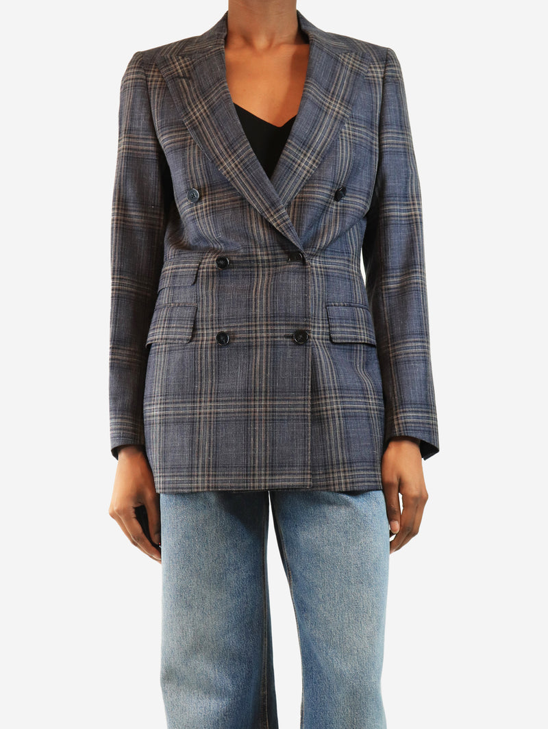 Blue Manon blazer - size UK 6
