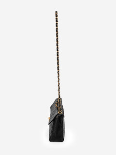 Black vintage lambskin Jumbo single flap bag Shoulder bags Chanel 