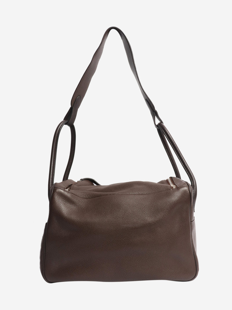 Brown Lindy 34 Clemence bag Shoulder bags Hermes 
