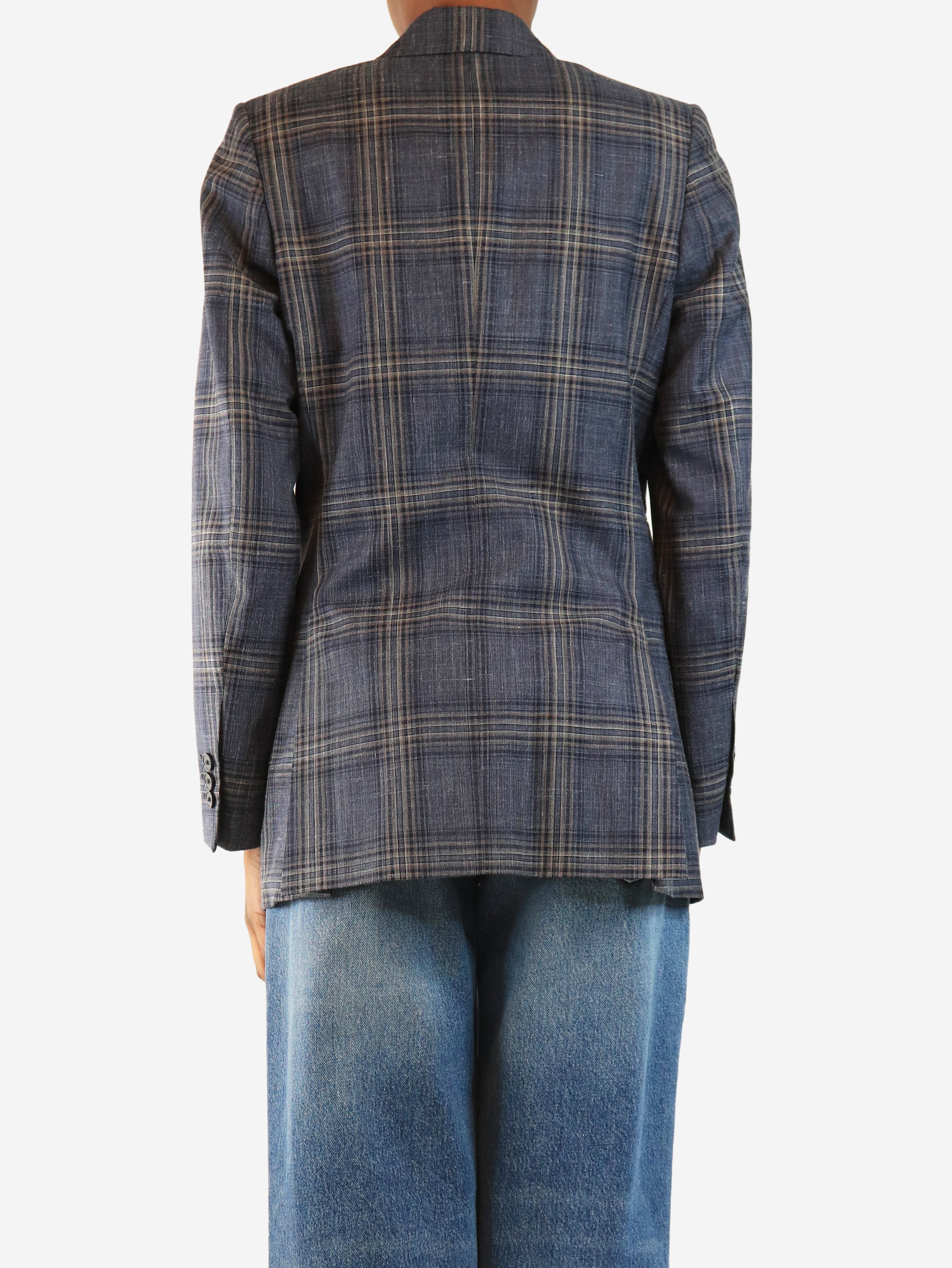 Blue Manon blazer - size UK 6