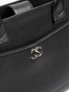 Chanel Black 2017 Neo Executive shopper bag