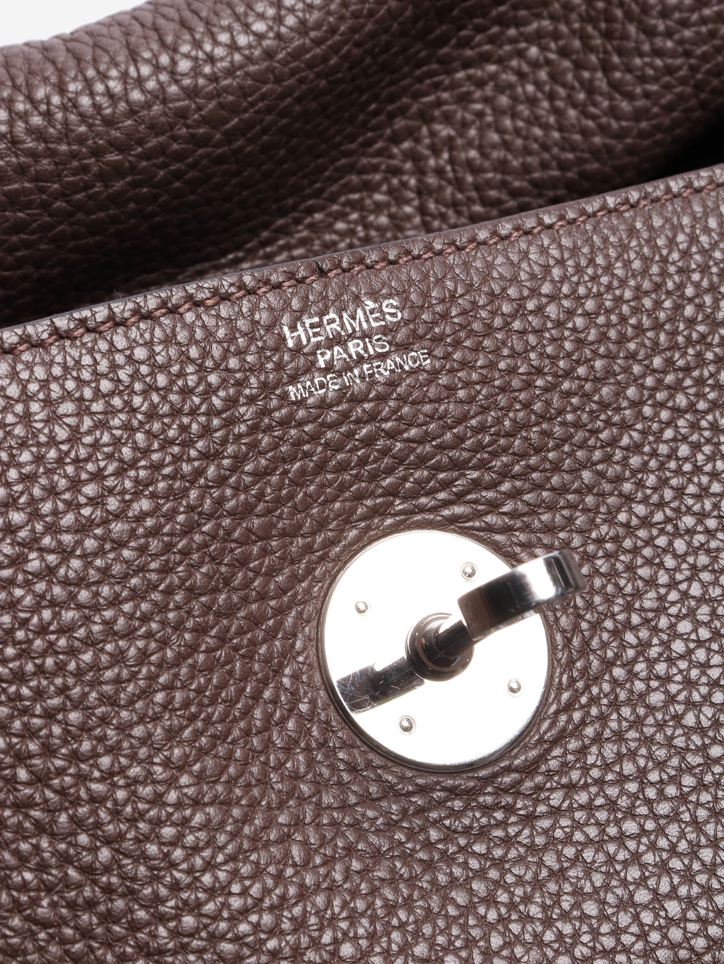 Brown Lindy 34 Clemence bag Shoulder bags Hermes 