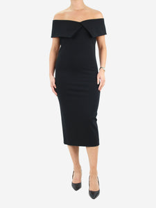 The Row Black off-shoulder dress - size L