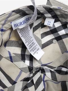 Beige Nova check cap