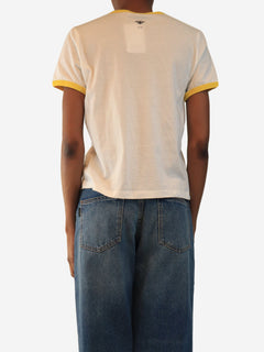 White and yellow tiger top - size XS Tops Christian Dior 