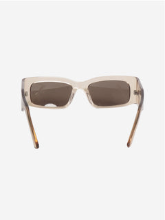 Brown transparent rectangle sunglasses Sunglasses Balenciaga 