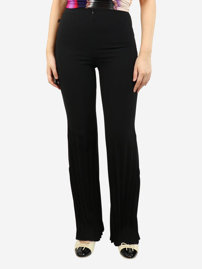 Black pleated trousers - size UK 8 Trousers A.W.A.K.E Mode 