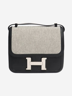 Black swift and toile Constance Cross-body bags Hermes 