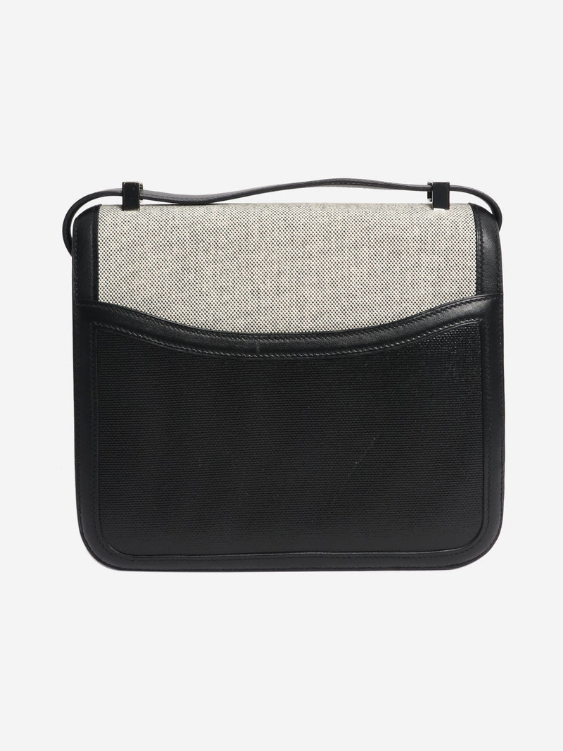 Black swift and toile Constance Cross-body bags Hermes 