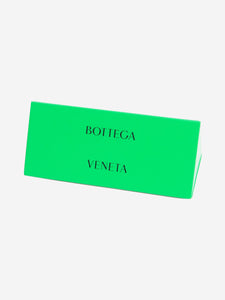Bottega Veneta Gold Aviator sunglasses