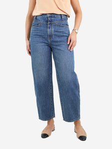 Khaite Blue high-waisted jeans - size UK 8